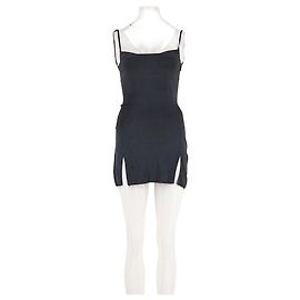 Autre Marque Robe en soie noire ARE YOU AM I XS Noir