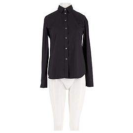 Camisa de algodón negra Paul & Joe Negro