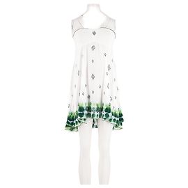 Autre Marque POUPETTE ST BARTH White Cotton Crop Top White