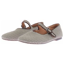 Autre Marque Ballerines Marais "Mary Jane" Grey