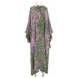 Autre Marque Natasha Zinko Seidenkleid Grün Grün