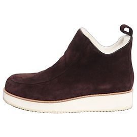 Gabriela Hearst Bottes en peau lainée Harry marron - size EU 39 Marron