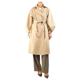 Autre Marque Gabardina con cinturón neutra - One size Otro