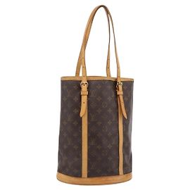 LOUIS VUITTON Monogram Bucket GM Shoulder Bag M42236 LV Other