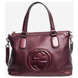 Gucci Borsa a tracolla Soho Tassel Burgundy Bordò