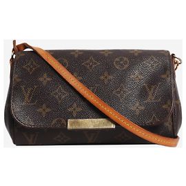 Louis Vuitton Bolsa Favorite MM Monogram marrom 2015 Marrom