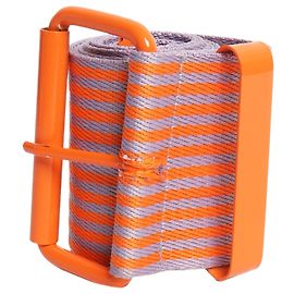 Essentiel Antwerp Cinturón a rayas Duette naranja y morado Naranja
