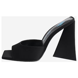 Attico Mules Devon nere - taglia EU 38.5 Nero