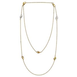 Autre Marque Collier feuille de chêne woodland en or 18K Doré