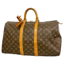 Louis Vuitton Boston Monogram Keepall 45 - Brown Castaño
