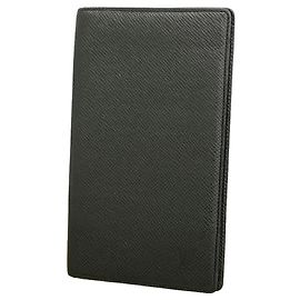 Cartera Larga Louis Vuitton de Cuero Taiga Ardoise Gris