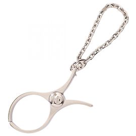 Hermès Hermes Filou Charm Accessory Silvery