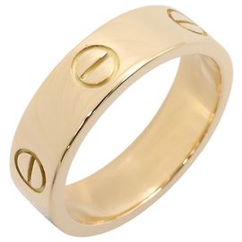 Cartier Love Ring in 18K Gelbgold Golden