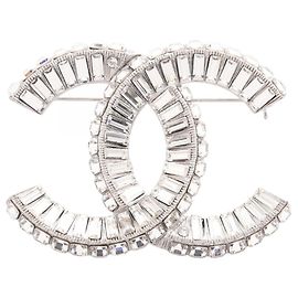 Broche Chanel C19K Coco Mark Argenté Autre