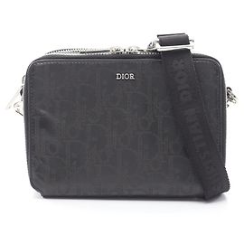 Christian Dior Dior Oblique Galaxy Schultertasche Schwarz
