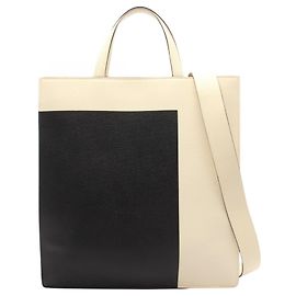 Borsa Tote/Borsa a mano 2-Way Valextra Nero Crudo