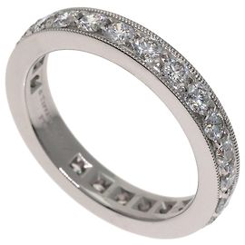 Autre Marque Anello Eternity Completo in Platino e Diamanti Tiffany & Co. Altro