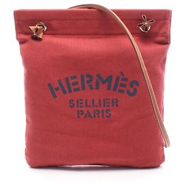 Hermès Bolso de hombro Hermes Aline MM Castaño Roja Azul marino