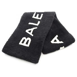 Balenciaga Leather Stole Black