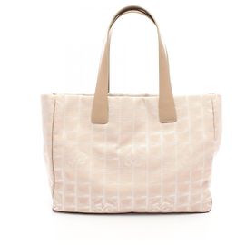 Saco Tote Chanel New Travel Line MM Bege