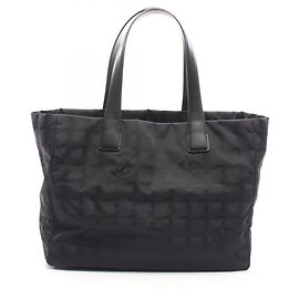 Chanel New Travel Line MM Tote Bag Black