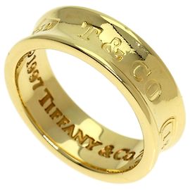 Autre Marque Anel Aliança Tiffany & Co. 1837 em Ouro Amarelo Outro