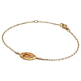 Pulseira Cartier Double C de diamantes em ouro rosa 18K Outro