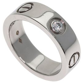 Anillo Cartier Love en platino Plata