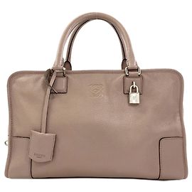 Bolsa de mão Loewe Amazona Cinza