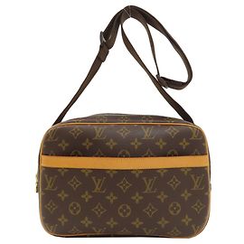 Louis Vuitton M45254 Reporter PM Shoulder Bag Monogram