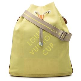 Louis Vuitton Green Damier Geant LV Cup Volunteer Green Light green