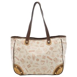 LOEWE Beige 160th Anniversary Canvas Tote mit Wildleder-Besatz Beige