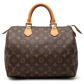 Louis Vuitton Brown Monogram Speedy 30 Brown