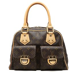 Louis Vuitton Brown Monogram Manhattan PM Marrom