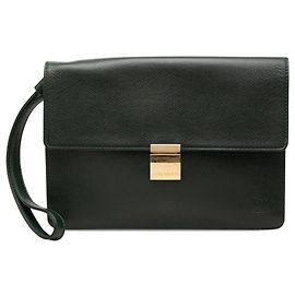 Louis Vuitton Green Taiga Selenga Verde Verde scuro