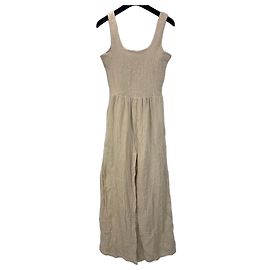 Autre Marque Brave Soul London Mono de algodón beige Beige