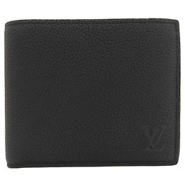 Louis Vuitton Bi-fold Geldbörse Schwarz
