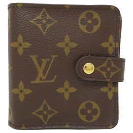 Carteira Bi-fold Monogram Louis Vuitton Monograma