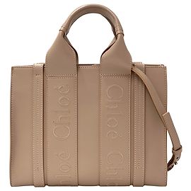 Bolsa de mão Chloé em couro rosa Rosa