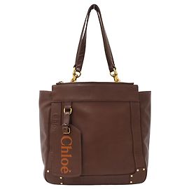 Borsa a mano Chloé in pelle marrone Marrone