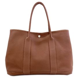 Hermès Hermes Garden Party PM Tote Bag Brown
