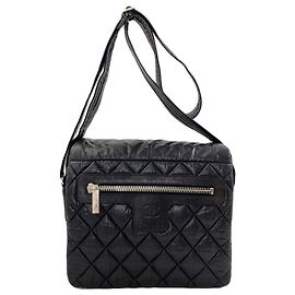 Chanel Coco Cocoon Messenger Bag Black