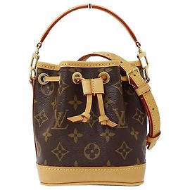 Bolsa de mão Louis Vuitton Nano Noe Marrom