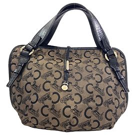 Céline Celine C Sulky Bittersweet Tote Bag Brown