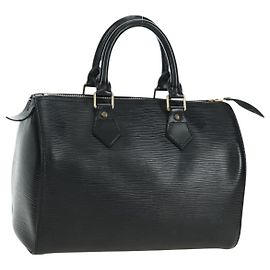 Louis Vuitton Speedy Epi Leather 35 Preto
