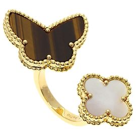 Van Cleef & Arpels Lucky Alhambra Entre Les Doigts Ring Other