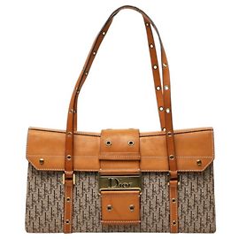 Sac à main Christian Dior Trotter Street Chic Marron