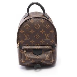 Zaino Louis Vuitton Palm Springs Mini Monogram Marrone Nero Monogramma