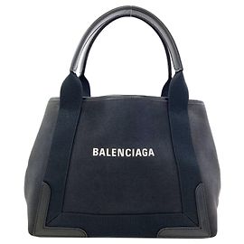 Bolsa de lona preta Balenciaga Preto