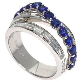 Bague River Harry Winston en platine Autre